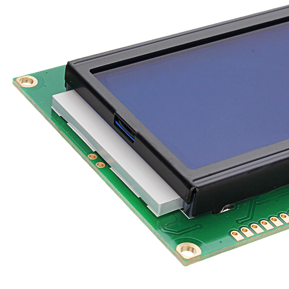 128×64 Dots LCD Graphic Display Module with Blue Backlight ...