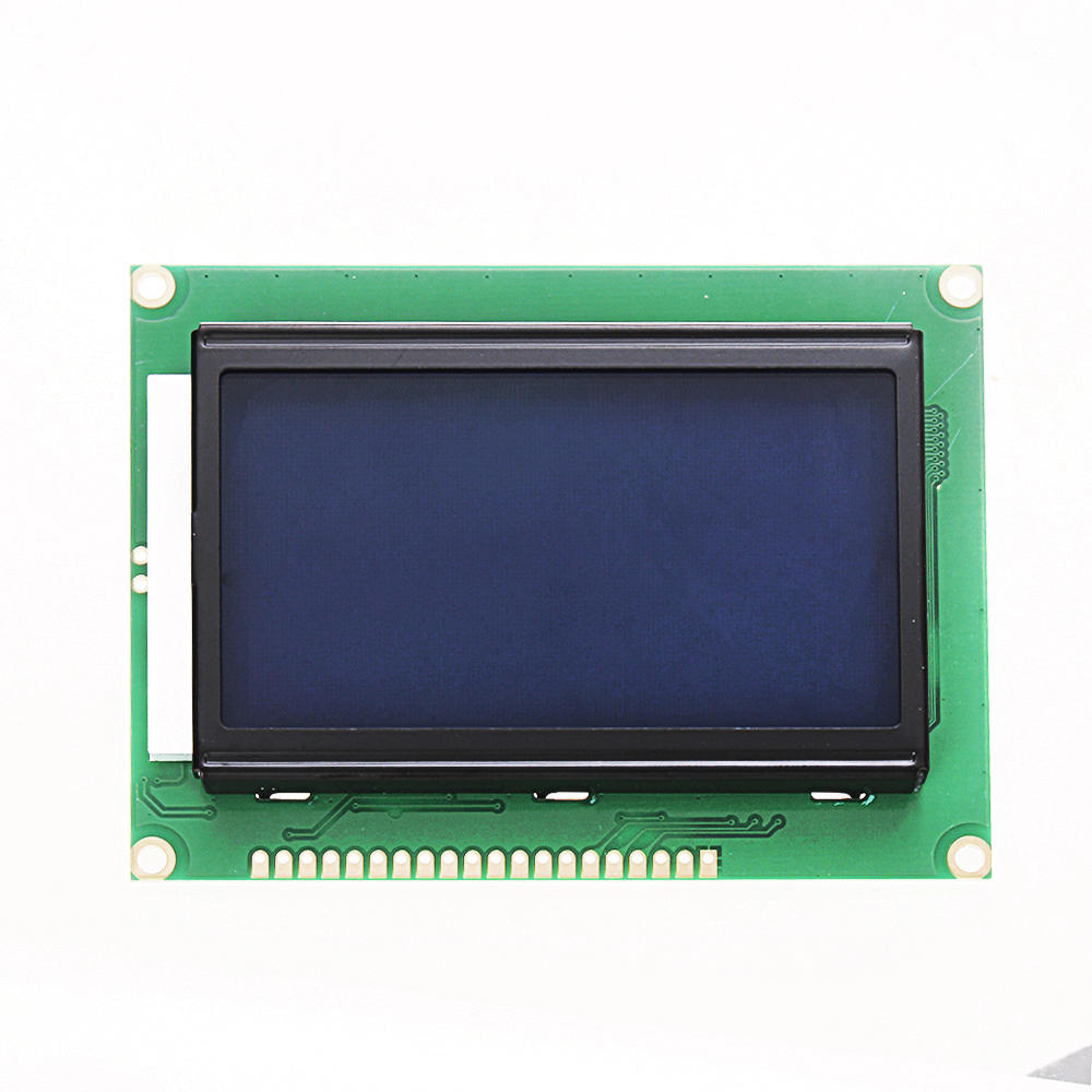 128×64 Dots LCD Graphic Display Module with Blue Backlight ...