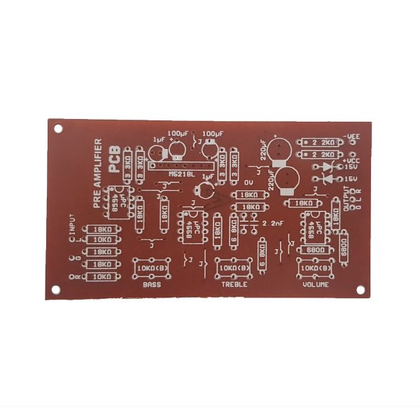 Pre-Amp PCB