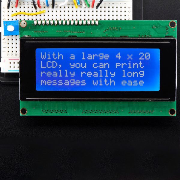 2004 LCD Character Display Module with Blue Backlight (20x04)