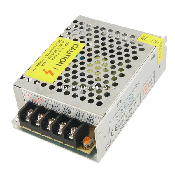 24V Metal Case Power Supply (2A)