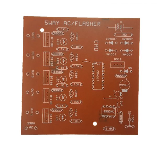 5 Way Flasher PCB