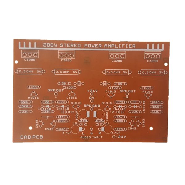 200W Transistor Power Amplifier PCB