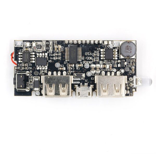Dual USB 5V 1A and 2.1A Mobile Power Bank 18650 Battery Charger Module