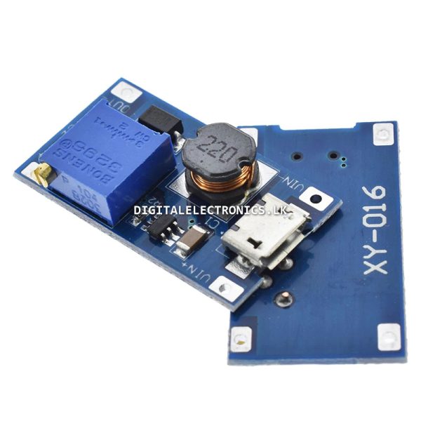 MT3608 DC-DC Step Up (Boost) Converter Module with Micro USB