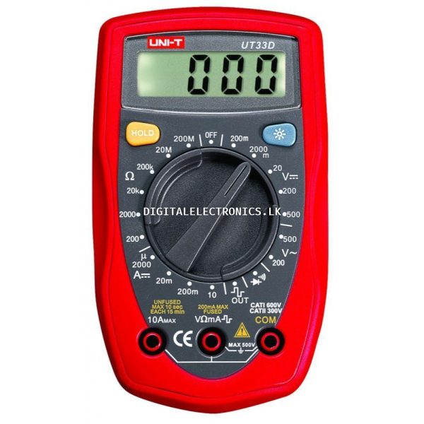 UT33D Digital Multimeter