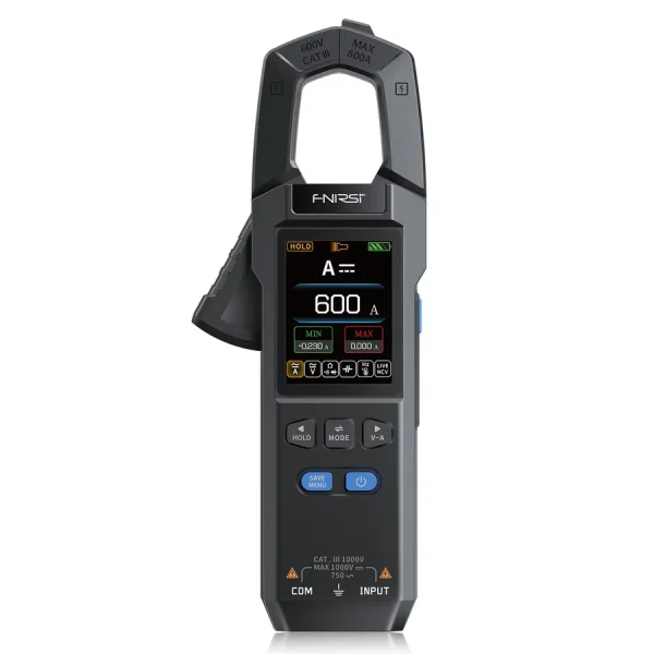 FNIRSI DMC-100 DC AC Current Voltage Clamp Meter Digital Multimeter